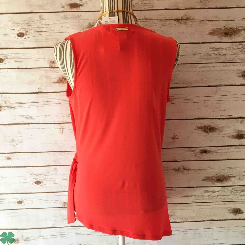 NWT Michael Kors Sleeveless Top Size Medium - Picture 3 of 11